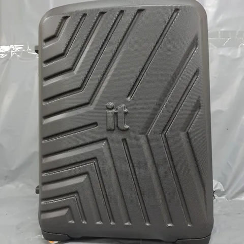 IT LUGGAGE CONVERTIBLE BLACK CABIN SUITCASE WITH REMOVEABLE WHEELS
