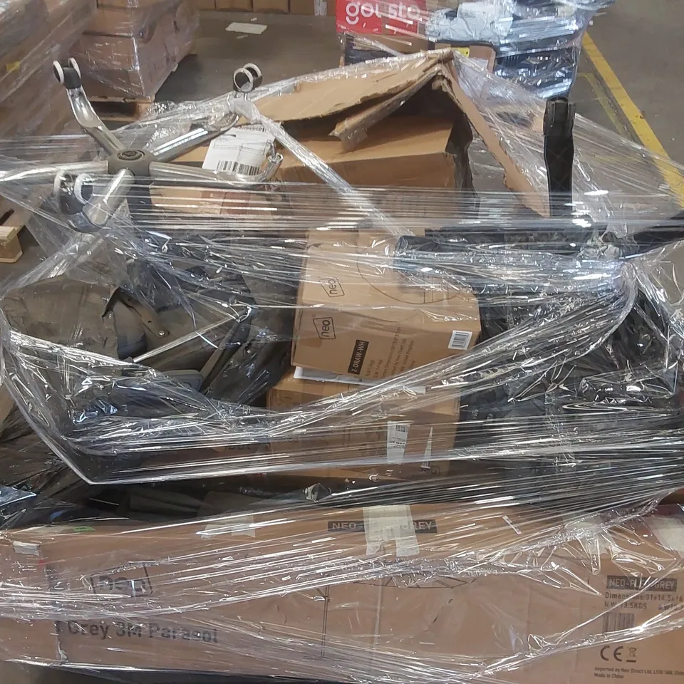 PALLET CONTAINING A LARGE QUANTITY OF ASSORTED NEO ITEMS ECT