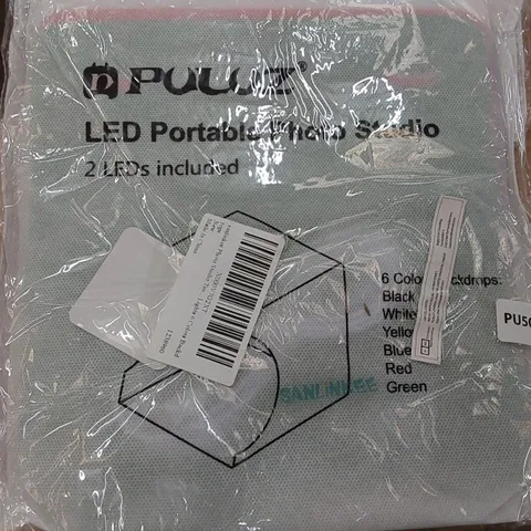 BOX OF PULUZ LED PORTABLE PHOTO STUDIOS (1 BOX)