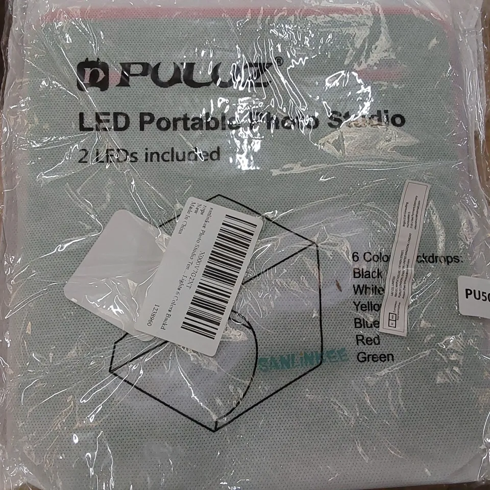 BOX OF PULUZ LED PORTABLE PHOTO STUDIOS (1 BOX)
