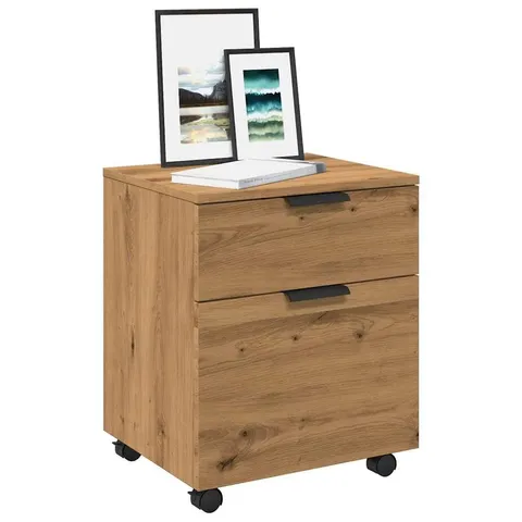 BOXED SODERBERG 45CM WIDE 1-DRAWER MOBILE FILE CABINET