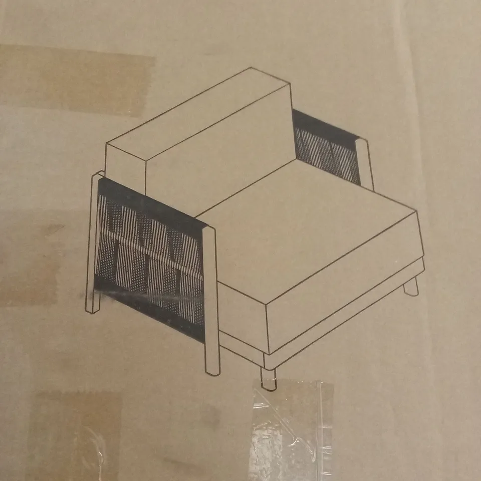 BOXED ST MORITZ OUTDOOR PATIO CHAIR (1 BOX)