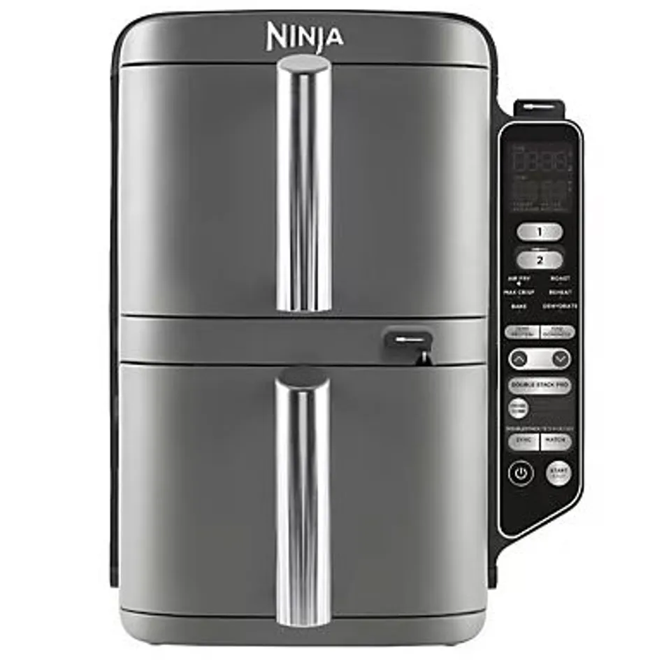 NINJA DOUBLE STACK XL 2 DRAWER 9.5L AIR FRYER WITH SMART COOK SL451UK