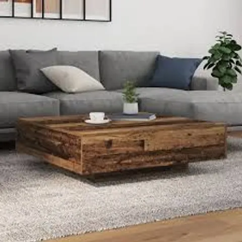 BOXED COFFEE TABLE - OLD WOOD (1 BOX)