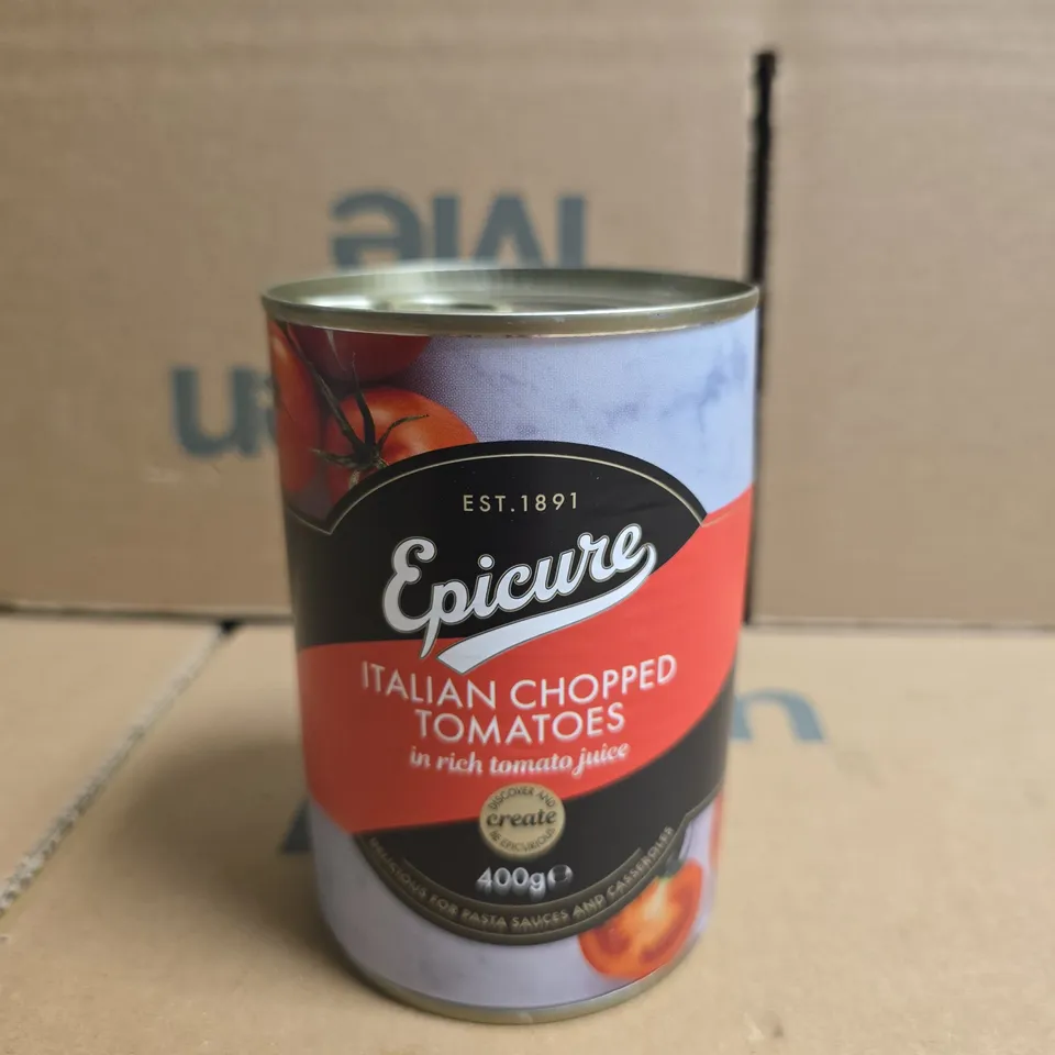 LARGE QUANTITY OF ITALIAN CHOPPED TOMATOES 