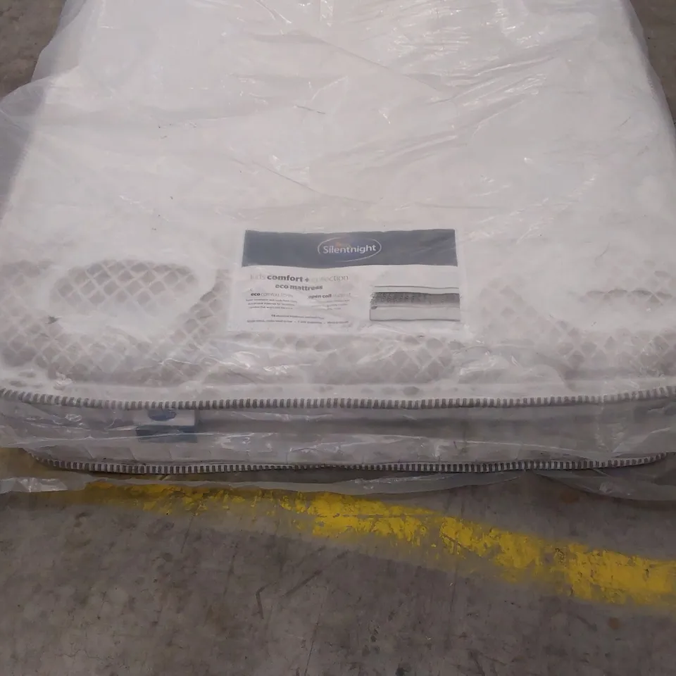 QUALITY BAGGED SILENTNIGHT 3FT SINGLE OPEN COIL MATTRESS 