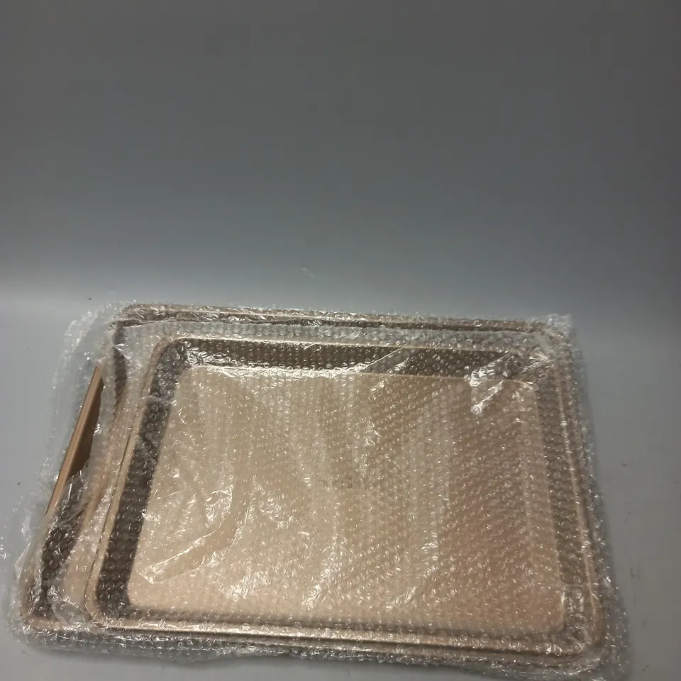 BOXED NUTRICHEF KITCHEN OVEN BAKING PANS NON-STICK 