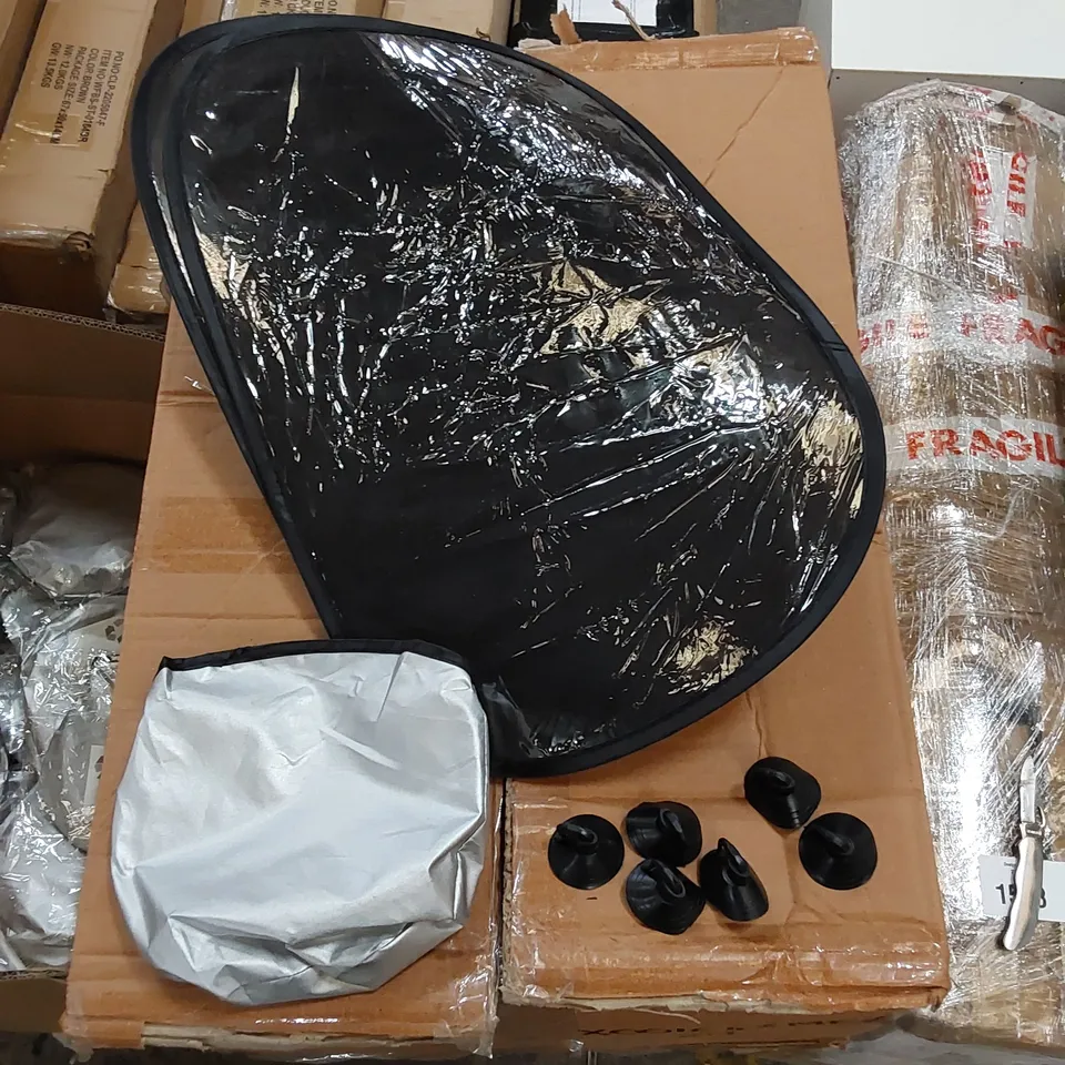 BOX TO CONTAIN A LARGE QUANTITY OF HYPERSUN CAR SUN SHADES FOR BABY 51 X 31cm