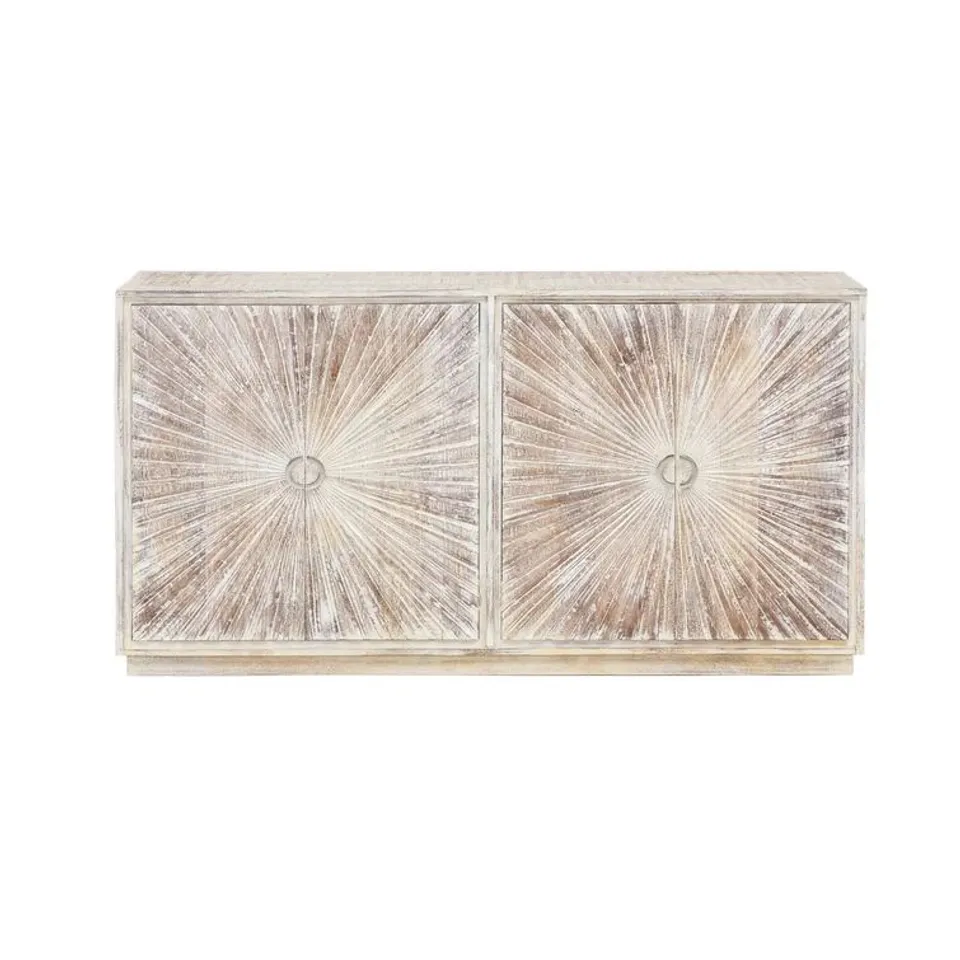 BOXED DESIGNER ALSAGER SIDEBOARD SAMBIA MANGO WOOD