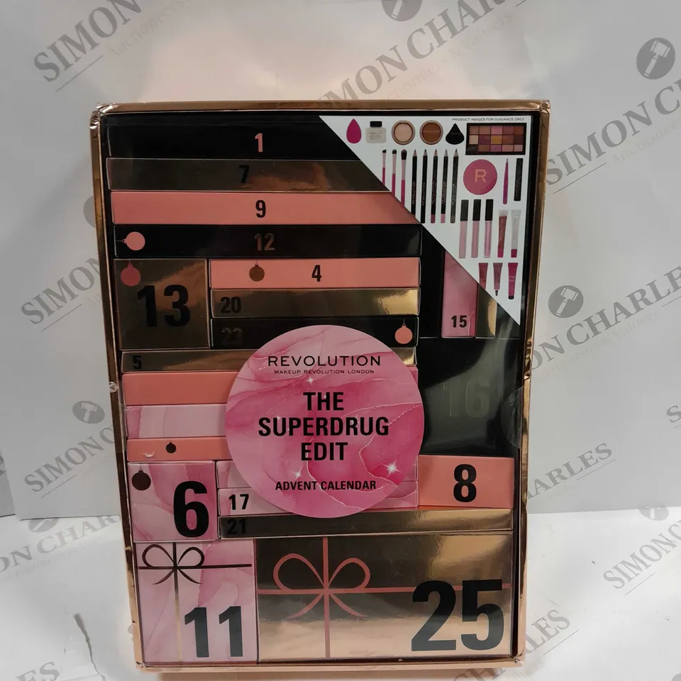 BOXED REVOLUTION THE SUPERDRUG EDIT ADVENT CALENDAR 