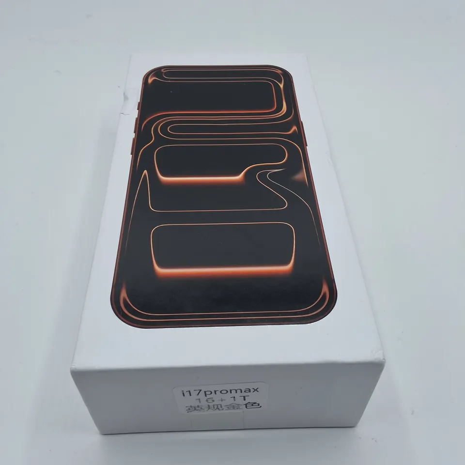 BOXED GENERIC ANDROID SMART PHONE IN GOLD
