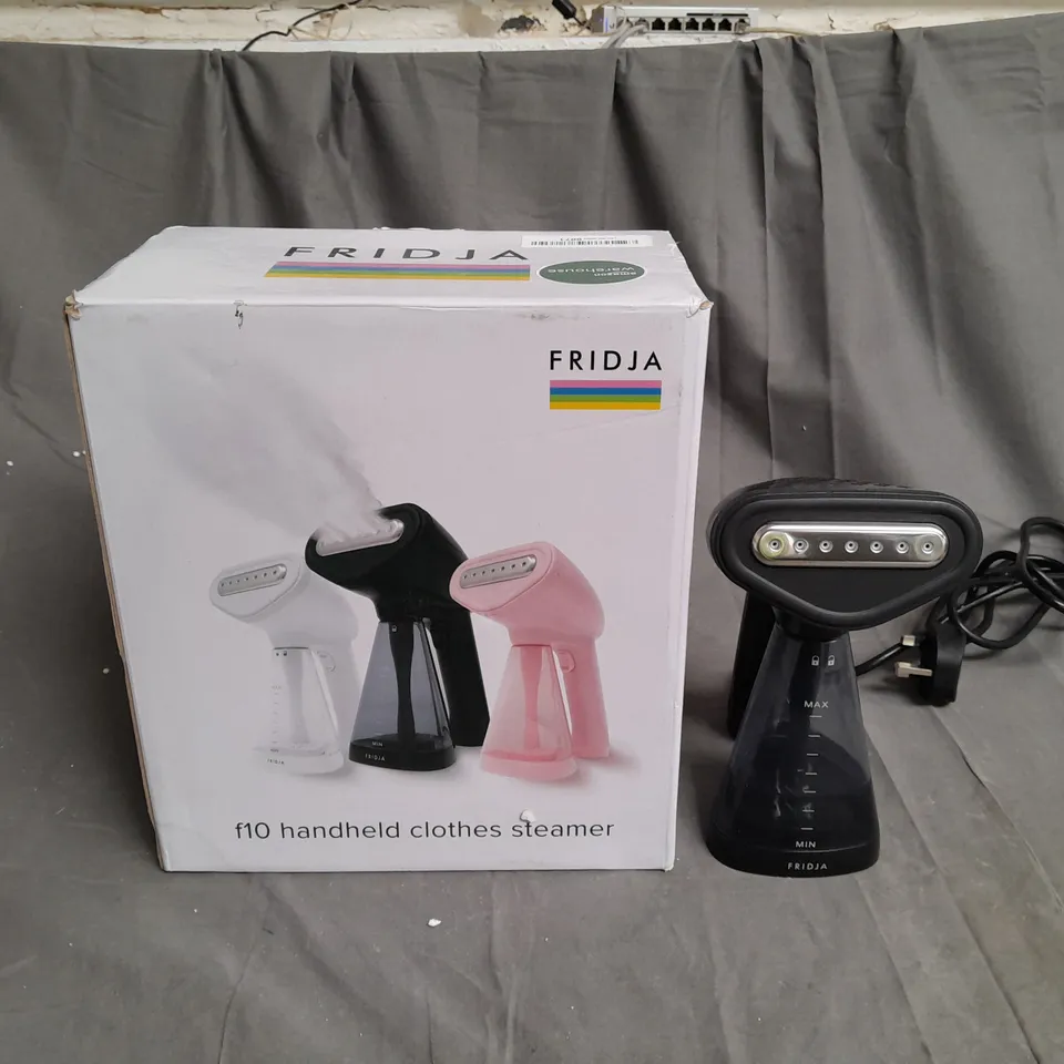 FRIDJA F10 HANDHELD CLOTHES STEAMER