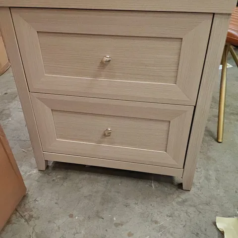 ACERO 58CM W BEDSIDE TABLE β IVORY WHITE
