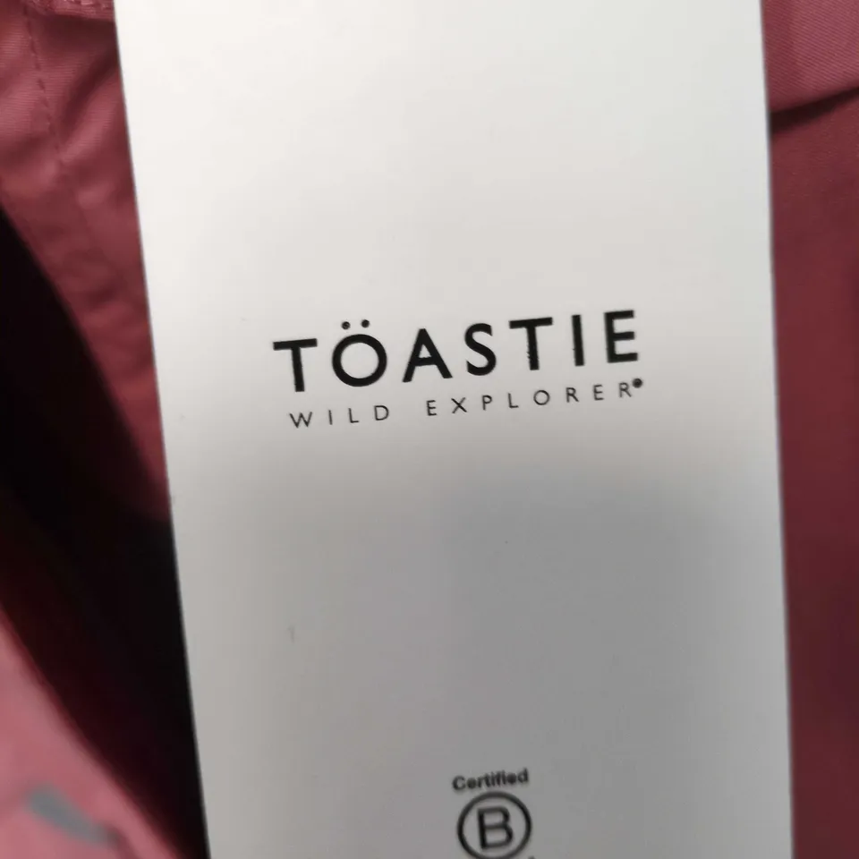 TOASTIE WILD EXPLORER PINK HOODED JACKET – UK 3-4 YEARS