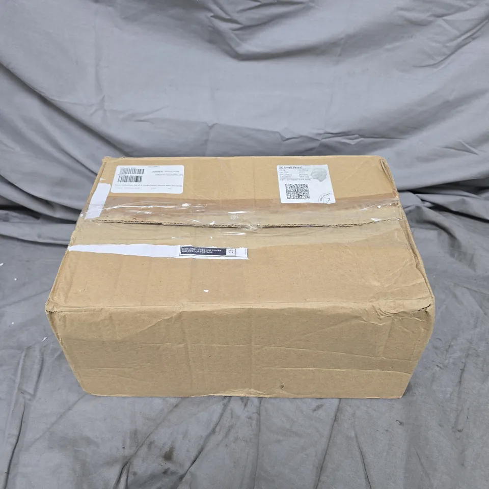 HOME REFLECTIONS SET OF 3 CANDLE HOLDER HOUSES