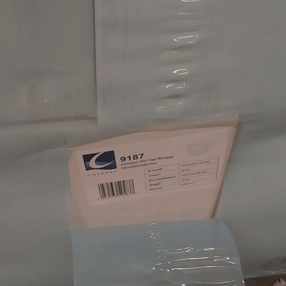 PALLET CONTAINING APPROXIMATELY 18x CALYPSO WC UNITS