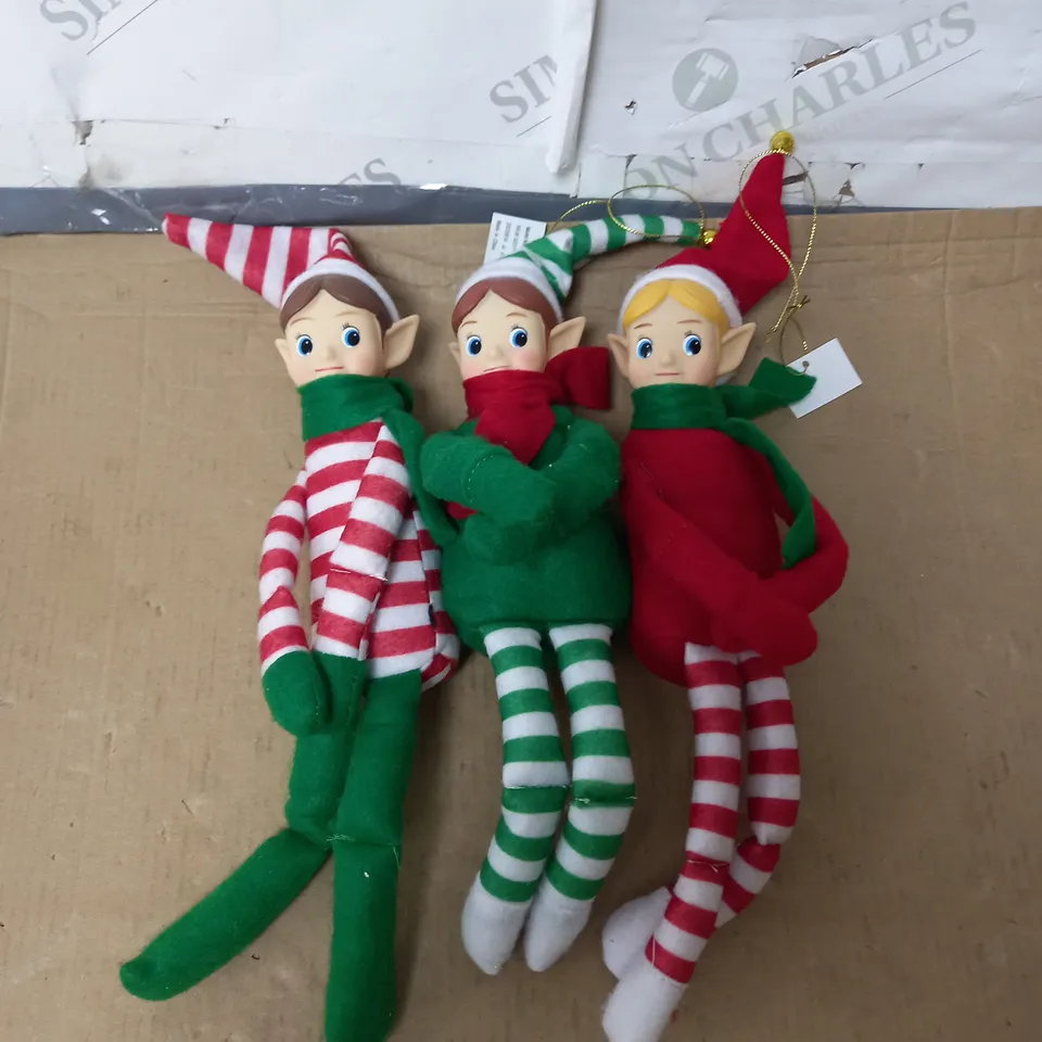 MR. CHRISTMAS SET OF 3 12" KNEE HUGGERS
