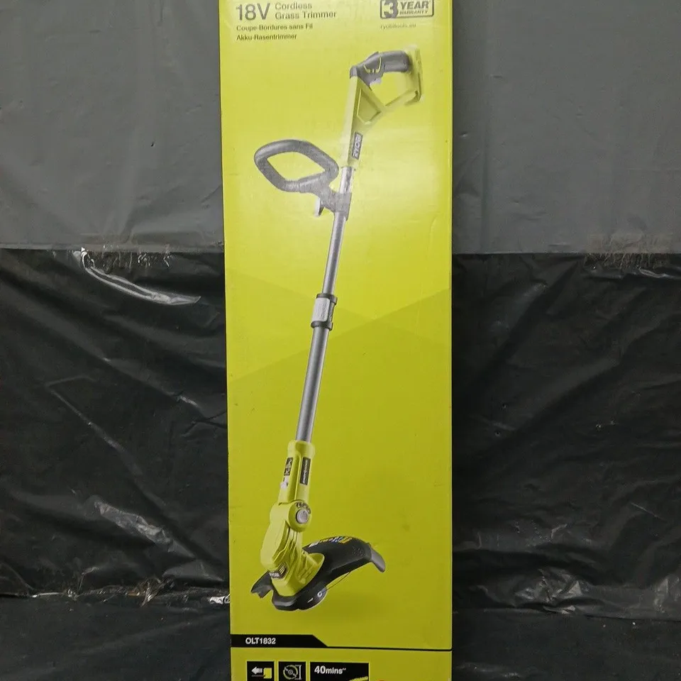 RYOBI OLT1832 18V ONE+ 25-30CM CORDLESS GRASS TRIMMER 
