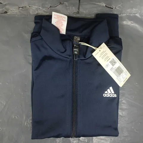 ADIDAS KID'S TRACKSUIT TOP IN NAVY UK SIZE 9-10 YEARS