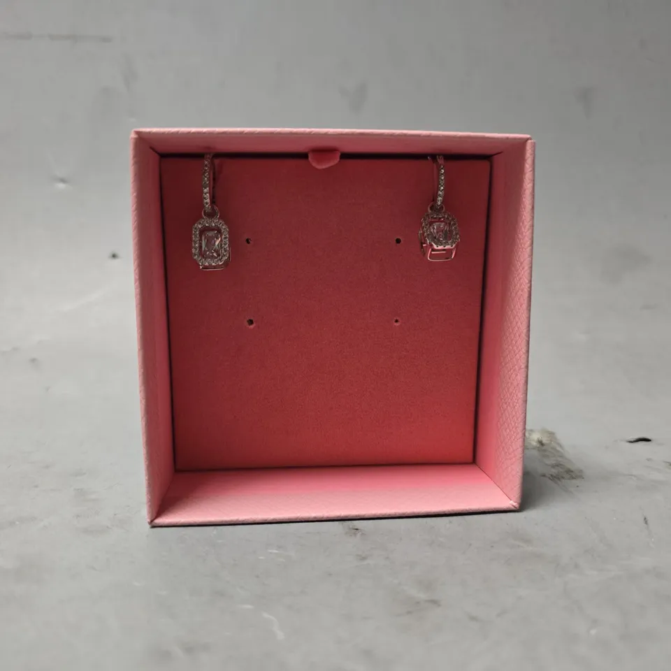 BOXED SWAROVSKI DANGLE EARRINGS