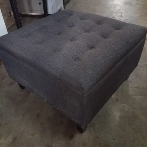 70.5CM WIDE TUFTED SQUARE OTTOMAN WITH STORAGE
