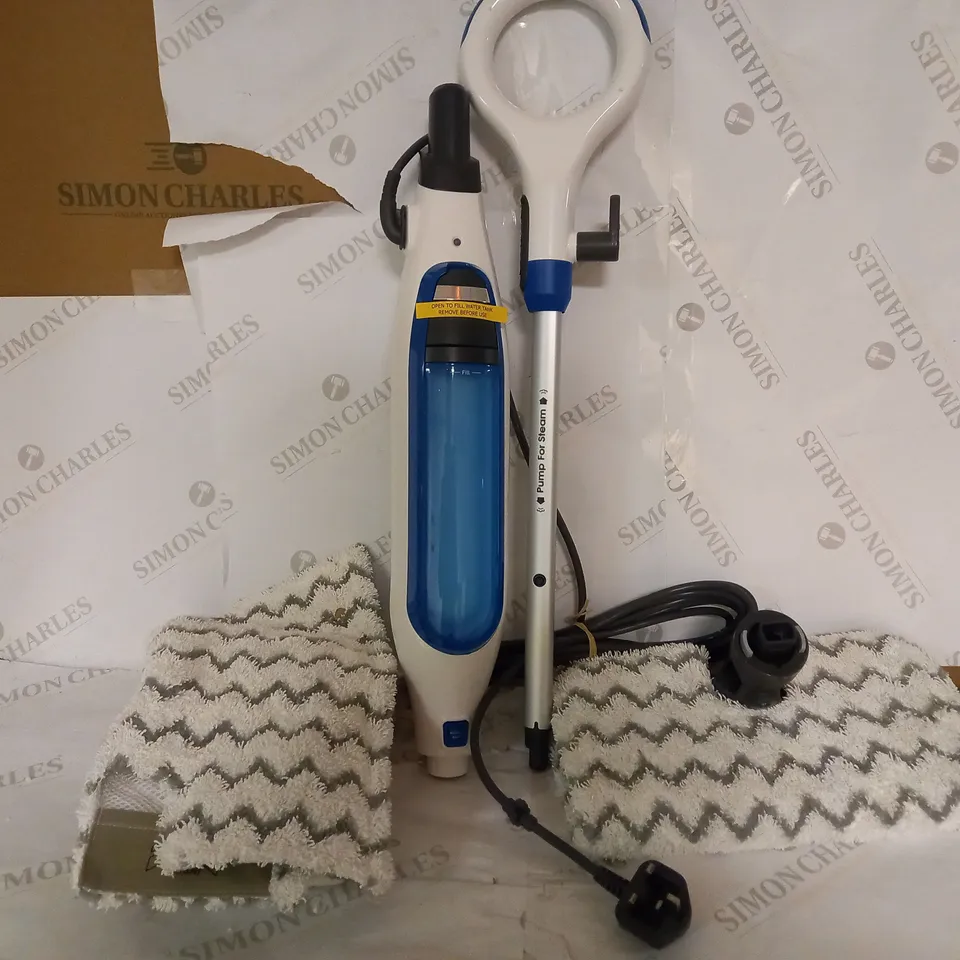 BOXED SHARK KLIK AND FLIP STEAM MOP 