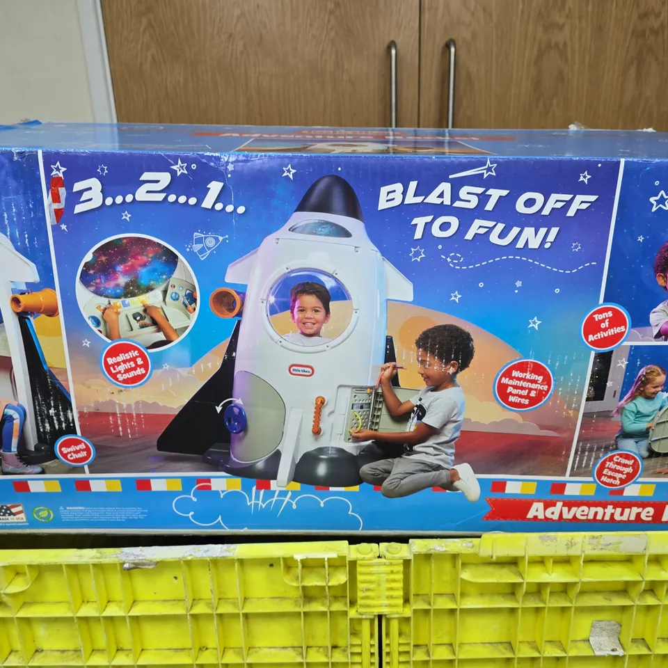 BOXED LITTLE TIKES ADVENTURE ROCKET - COLLECTION ONLY RRP £174.99