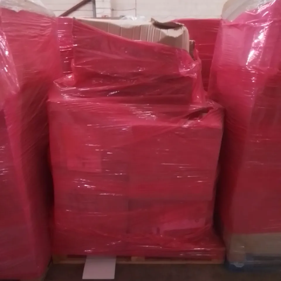 PALLET OF ASSORTED HOUSEHOLD GOODS AND FURNITURE TO INCLUDE VARIOUS HIGH QUALITY ITEMS 