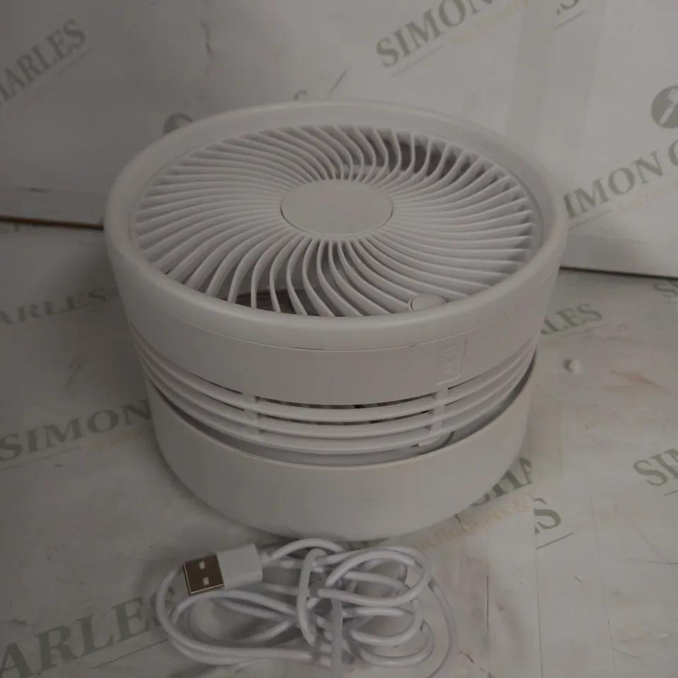 BELL & HOWELL OSCILLATING FOLDING RECHARGEABLE FAN