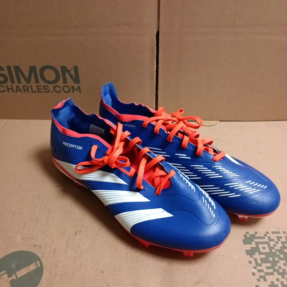 PAIR OF ADIDAS PREDATOR FOOTBALL BOOTS - 9