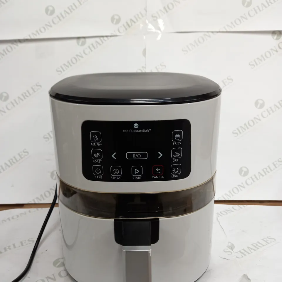 COOK'S ESSENTIALS 4.0L AIR FRYER COOL GREY