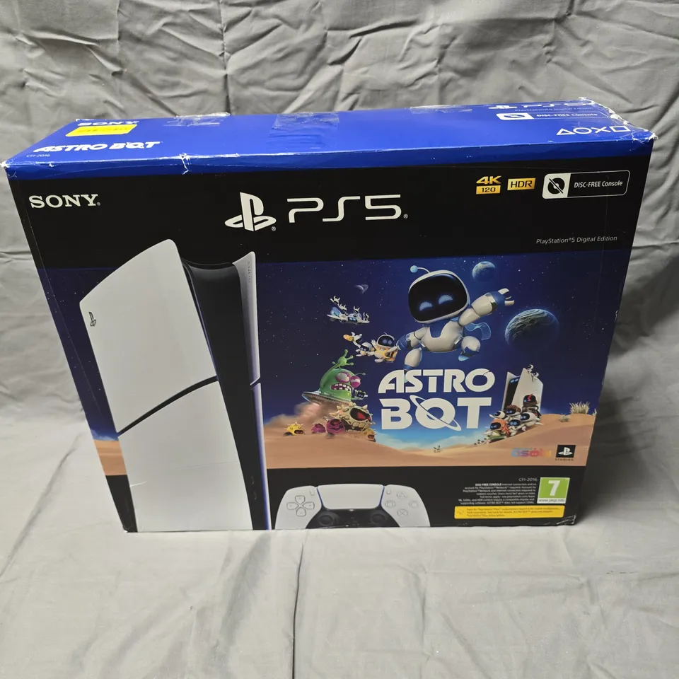 BOXED SONY PLAYSTATION 5 SLIM DIGITAL CONSOLE 