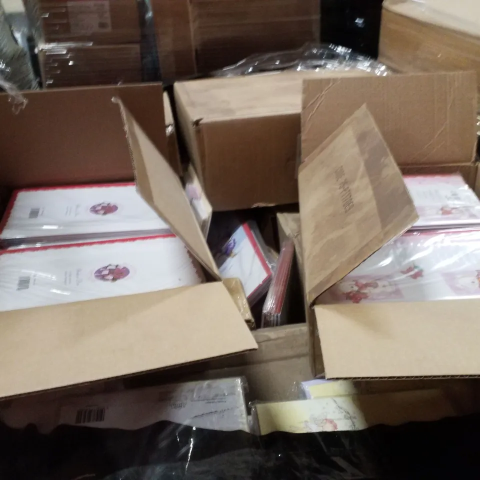 PALLET CONTAINING LARGE QUANTITY OF ASSORTED GREETINGS CARDS