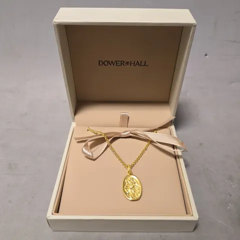 BOXED DOWER & HALL GOLDEN NECKLACE 