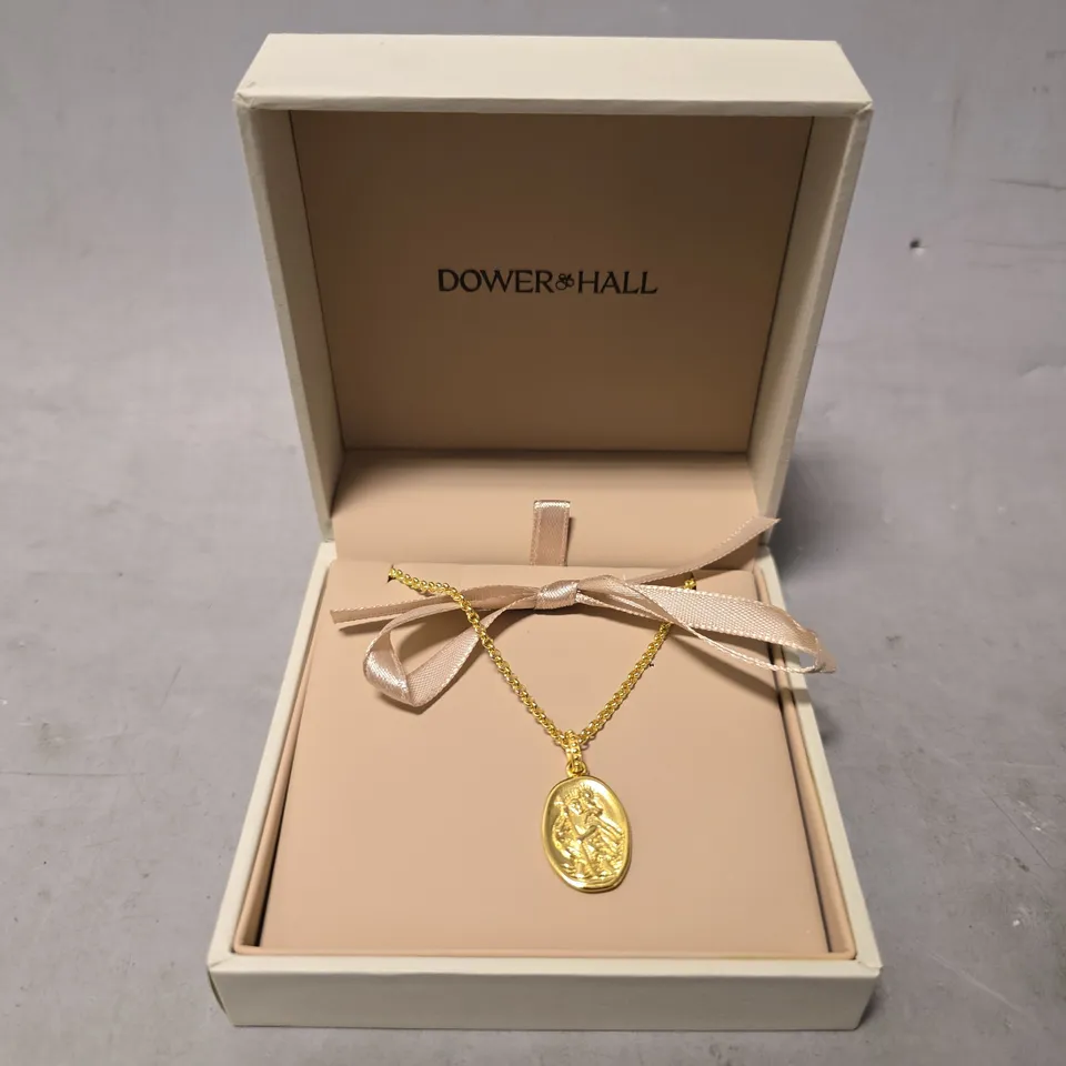 BOXED DOWER & HALL GOLDEN NECKLACE 