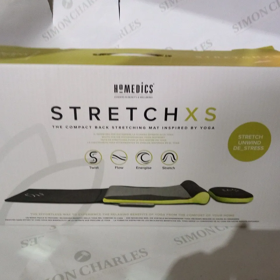 BOXED HOMEDICS STRETCH XS THE COMPACT BACK STRETCHING MAT INSPIRED BY YOGA TYM-500-EU