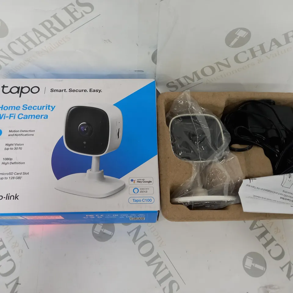 BOXED TAPO HOME SECURITY WI-FI CAMERA