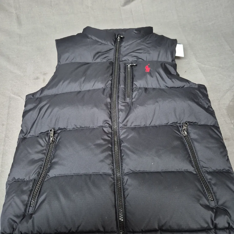 KIDS POLO RALPH LAUREN PADDED GILET SIZE S