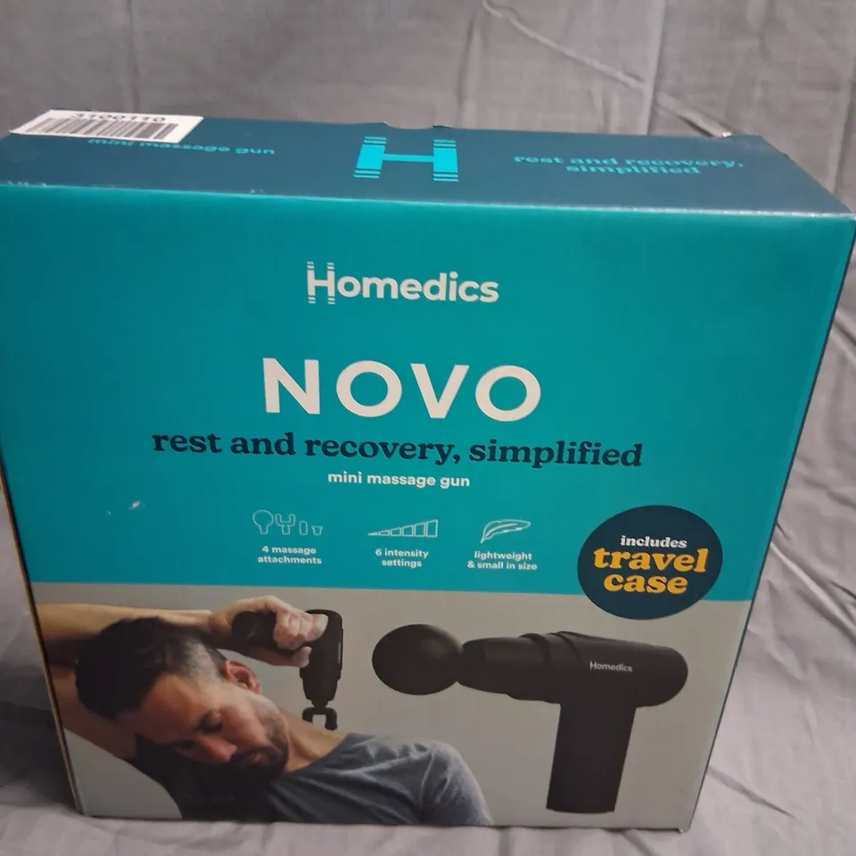 HOMEDICS NOVO MINI MASSAGE GUN
