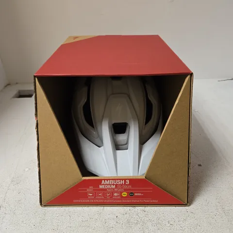 SPECIALIZED AMBUSH 3 HELMET β WHITE β SIZE M