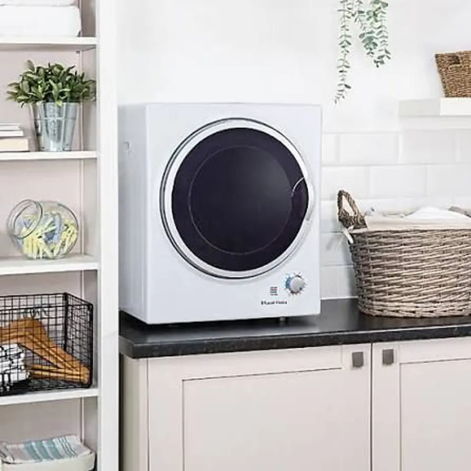 BOXED RUSSELL HOBBS RH3VTD800 2.5 KG VENTED TUMBLE DRYER -WHITE