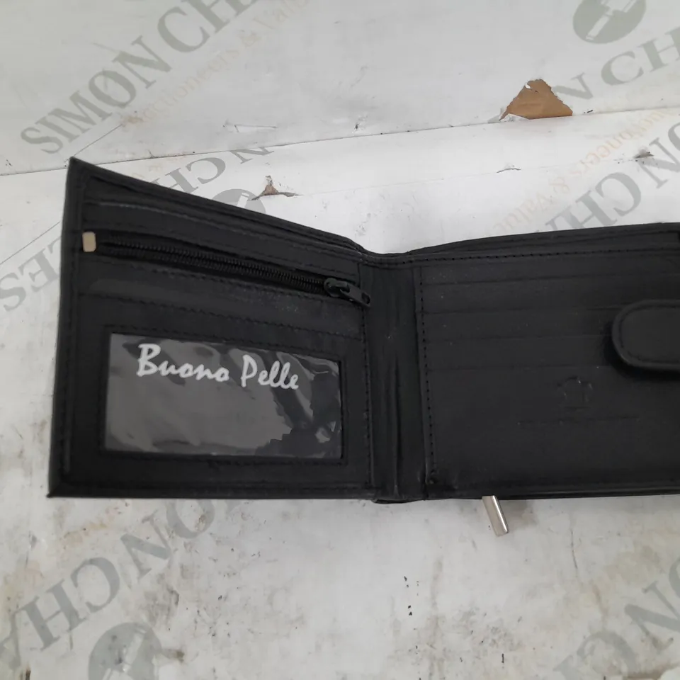 BUONA PELLE BLACK WALLET - BOXED 