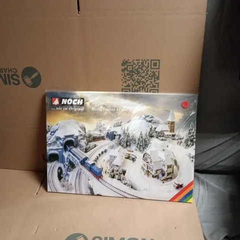 NOCH MODEL FIGURES ADVENT CALENDAR – MODEL RAILWAY (BOXED)
