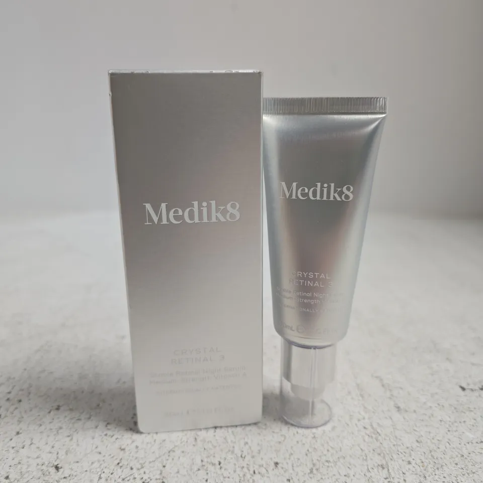BOXED MEDIK8 CRYSTAL RETINAL 3 STABLE RETINAL NIGHT SERUM (30ML)