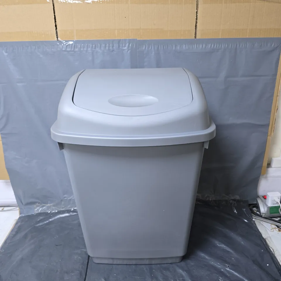 50L FLIP LIN BIN IN GREY