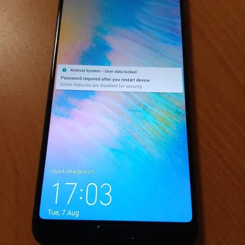 HUAWEI P20 SMARTPHONE – BLACK, LEICA DUAL-CAMERA (EML-L09)