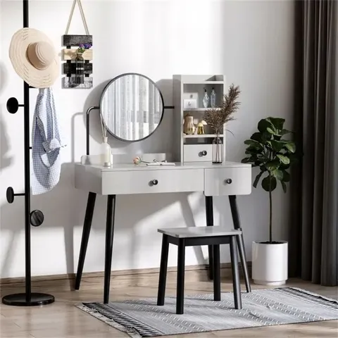 BOXED GARSIDE DRESSING TABLE WITH MIRROR (1 BOX)