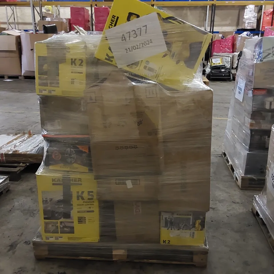 PALLET OF APPROXIMATELY 24 UNPROCESSED RAW RETURN HOUSEHOLD AND ELECTRICAL GOODS TO INCLUDE;