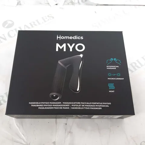 APPROXIMATELY 6 BRAND NEW BOXED HOMEDICS MYO HANDHELD PHYSIO MASSAGER 