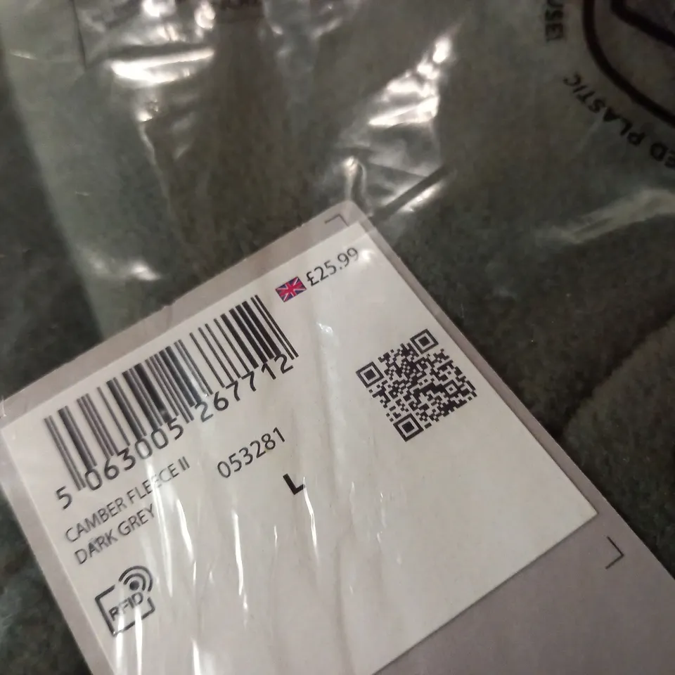 MOUNTAIN WAREHOUSE CABER FLEECE IN DARK GREY - L/G